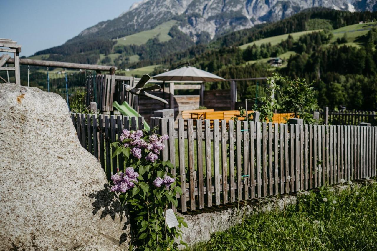 Obergrundhof Apartman Leogang Kültér fotó