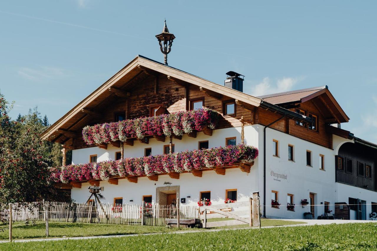 Obergrundhof Apartman Leogang Kültér fotó
